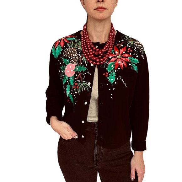 Vintage Esprit 90's Christmas Sweater Size Small - Picture 11 of 11